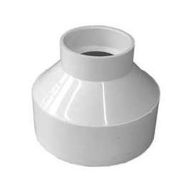 GENOVA 70142 Pipe Reducing Coupling, 4 x 2 in Hub, Red