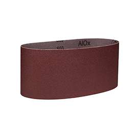 3M 27487 Sanding Belt, 80-Grit, Medium, 21-3/4 in L, 4 in W, Aluminum Oxide