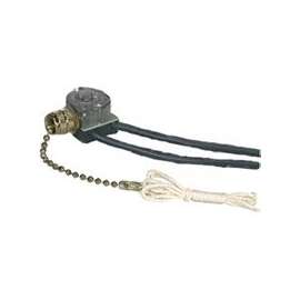 Eaton Wiring Devices 458BD-BOX Canopy Switch, Pull Chain Actuator