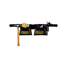 CLC Tool Works 1429 Tool Apron, 29 to 46 in Waist, 12-Pocket, Polyester Fabric, Brown