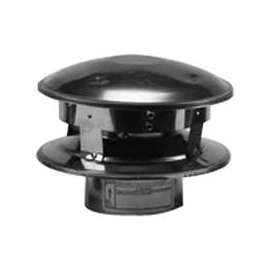 SELKIRK 243800 Vertical Termination Pipe Cap, Galvanized