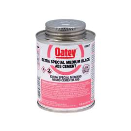 Oatey 30917 Solvent Cement, Black, 8 oz Can