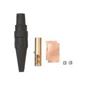 J Series E1016 Plug, Cam-Lok Single Pole Connector, Double Set Screw Female