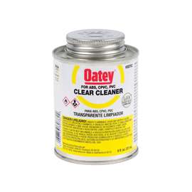 Oatey 30782 All-Purpose Pipe Cleaner, Clear, 8 oz Can