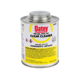 Oatey 30795 All-Purpose Pipe Cleaner, Clear, 16 oz Can