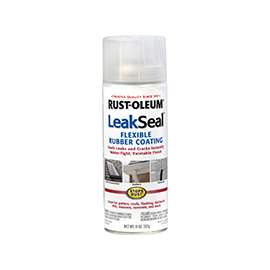 RUST-OLEUM LeakSeal 265495 Flexible Sealer Clear, 11 oz Aerosol Can