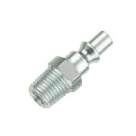 Tru-Flate 12-325 A-Style Plug, 1/4 in MNPT, Steel
