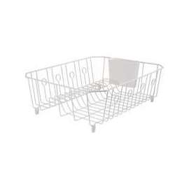 Rubbermaid 6032ARWHT Wire Dish Drainer, White