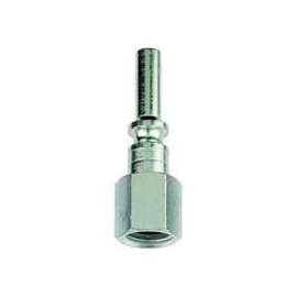 Tru-Flate 12-435 L-Style Plug, 1/4 in FNPT, Steel