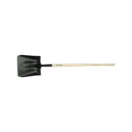 UnionTools 54246 Coal and Street Shovel, 60-1/8 in OAL, Steel Blade, Hardwood Handle