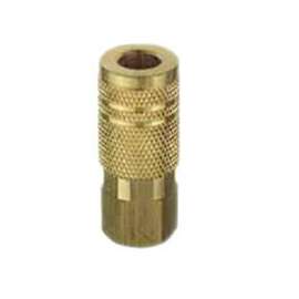 Tru-Flate 13-235 I/M-Style Coupler, 1/4 in FNPT, Brass