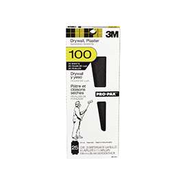 3M 99432 Sandpaper, 100-Grit, Medium, Aluminum Oxide, Tan