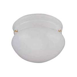 Boston Harbor Dimmable Round Ceiling Light Fixture, (1) 60/13 W Medium A19/Cfl Lamp, White