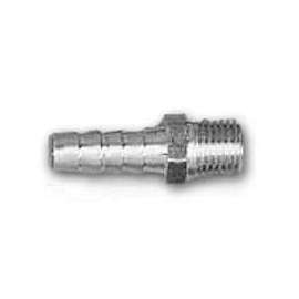 Tru-Flate 21-123 Air Hose Fitting, 1/4 in MNPT x Barb, Brass