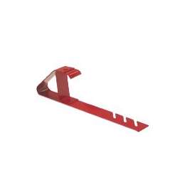 Qualcraft 2505 Adjustable Fixed Roof Bracket, Steel, Red, Powder-Coated