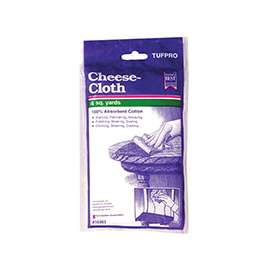 Trimaco SUPERTUFF 10303 Cheese Cloth, Cotton, White