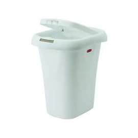Rubbermaid 5L62 Series FG5L6200WHT Waste Basket, 21 qt Capacity, Plastic, White