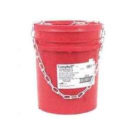 Campbell 0752023 Loop Chain, 255 lb Working Load Limit, #2/0, Low Carbon Steel, Zinc
