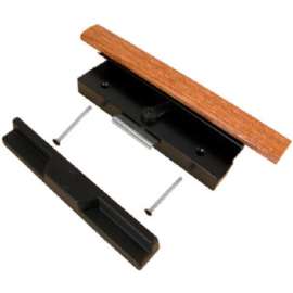 BLK Slid Glas DR Handle