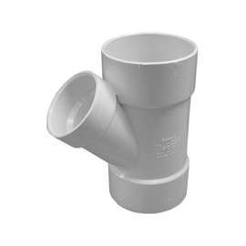 GENOVA 61032 Pipe Wye, 3 in Hub, 3 in, 2 in