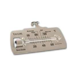 TAYLOR 5921N Heavy-Duty Oven Guide Thermometer, 100 to 600 deg F, Analog Display