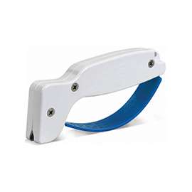 ACCUSHARP 001C Knife Sharpener, Tungsten Carbide, Plastic Handle