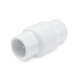 NDS 1011-15 Check Valve, 1-1/2 in Slip Joint, 200 psi, PVC