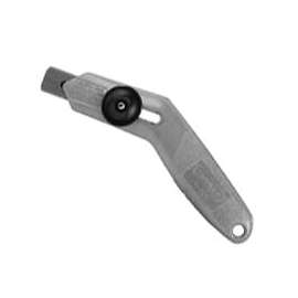 STANLEY 10-525 Carpet Knife, 3/4 in W Blade, Angled Gray Handle