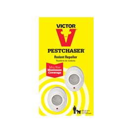 Victor M752SN Corded Rodent Repeller with Nightlight, 400 sq-ft Coverage Area