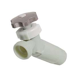 CAMCO 11523 Water Heater Drain Valve, Plastic