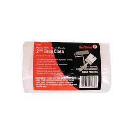 2-MIL. 9'X12' PLASTIC DROP CLOTH