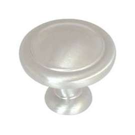 Amerock BP1387G10 Cabinet Knob, 1-1/16 in Projection, Zinc, Satin Nickel