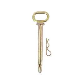 Koch 4010623/M1231E Hitch Pin, 6-3/4 in L Usable, 1 in Dia Pin, Steel, Big Orange Painted