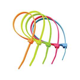 GB 46-308FST Double Lock Cable Tie, 6/6 Nylon, Natural