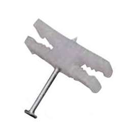 GB PWS-1525 Butterfly Design, Kwik Mount Cable Clip Staple, 7/8 in L Leg, Carded
