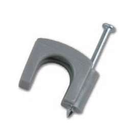 GB PSG-15 Coaxial, Low Voltage Cable Staple, 1-1/4 in L Leg, Polyethylene, Pack