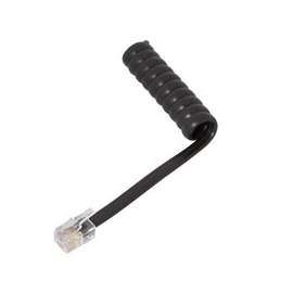 Zenith TH1025B Telephone Cord, Black Sheath