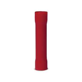 GB 10-121 Fully Insulated Butt Splice, 22 to 18 AWG, Vinyl, Red