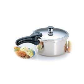 Presto 01341 Pressure Cooker, 4 qt Capacity, Stainless Steel