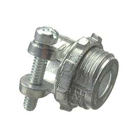 Halex 04212 Squeeze Connector, Zinc