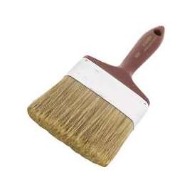 Linzer 3828-4 Paint Brush, 2-3/4 in L Bristle, Beaver Tail Handle, Steel Ferrule