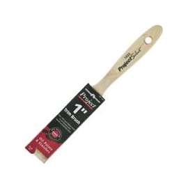 Linzer 1522-1 Paint Brush, 2-1/4 in L Bristle, Beaver Tail Handle, Brass Ferrule