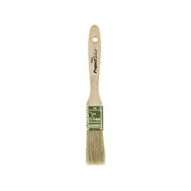 Linzer 1522-2 Paint Brush, 2-3/4 in L Bristle, Beaver Tail Handle, Brass Ferrule