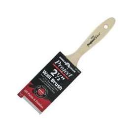 Linzer 1522-2.5 Paint Brush, 3 in L Bristle, Beaver Tail Handle, Brass Ferrule