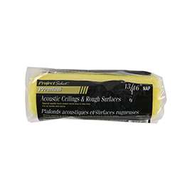 Linzer RC 181 Paint Roller Cover, Enamel, Latex Paint, 13/16 in Thick Nap, Foam Cover