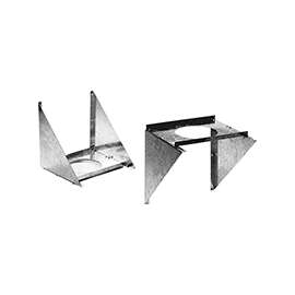 AmeriVent 6HS-WS Wall Support with Clean-Out