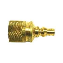 Mr. Heater F276329 Cylinder Fill Plug, Brass, For F276330 Mr. Heater Gas Mate II Quick Connect Coupling Kit