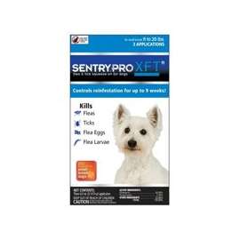 SENTRY PRO XFT 11 1843 Flea and Tick Squeeze-On, 3 Count