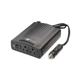 Zenith VP1001P200 Dual Power Inverter with USB, 12 VDC Input, 110 V Output