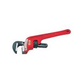 Aluminum Pipe Wrenches, Alloy Steel Jaw, 10 in, 1 1/2in Opening